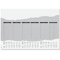 Sigel HO305 Schreibunterlage Jahresplan Weiß (B x H) 595mm