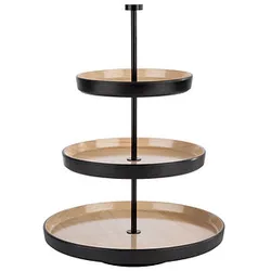 APS Etagere FRIDA beige/schwarz 43,0 cm