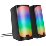 Speedlink TONOS RGB Gaming Stereo Lautsprecher, schwarz