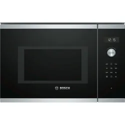 Bosch BEL554MS0 Einbau-Mikrowellengerät 38er Nische Edelstahl, Grill-Funktion
