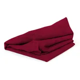 POKAR Bezüge für Palettenkissen Palettenauflagen Palettenmöbel Palettensofa, Rückenlehne 120x40, Dunkelrot