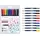 Tombow Fudenosuke Brush-Pens farbsortiert, 1 Set