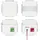 Busch-Jaeger Ruf-Set für Behinderten-WC 1510 UC-84-101 studioweiß