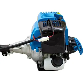 BITUXX 2in1 4-Takt Benzin Freischneider Set Trimmer mit Fadenkopf 31ccm