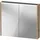 Duravit D-Code Spiegelschrank Verspiegelt DC7106055551000 800x700x148, Eiche Marmoriert Matt, Steckdose E, LED Beleuchtung