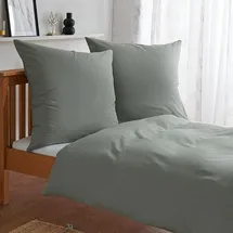 Traumschlaf Uni Feinbiber in grau - grau