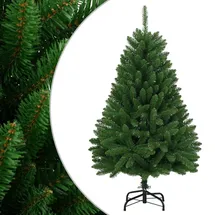 vidaXL Künstlicher Weihnachtsbaum Klappbar mit Ständer Grün 150 cm