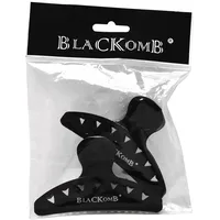Blackomb Haarklammern - 2 Stück - Haarspangen Friseur Haar Abteilklammern Klaue - Schwarz, 10cm