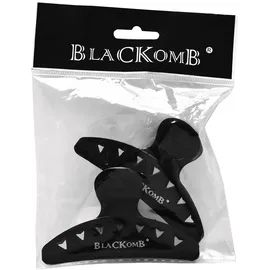 Blackomb Haarklammern - 2 Stück - Haarspangen Friseur Haar Abteilklammern Klaue - Schwarz, 10cm