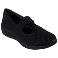 SKECHERS ARYA-THAT'S SWEET Riemchenballerina schwarz