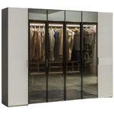 aea Kleiderschrank Loft 61 x 202 x 303 cm Weiß