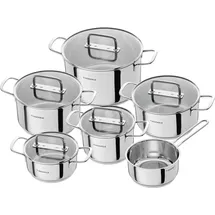 henckels by zwilling Fall Topf-Set 11-tlg. Glasdeckel