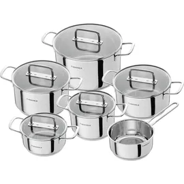 henckels by zwilling Fall Topf-Set 11-tlg. Glasdeckel