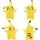 Nintendo Pokémon Pikachu, 7,5cm Select Figur - transparent, limitiert
