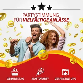 Party Factory Party Popper 40 cm 5 St. Gelb