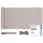salcar Balkonverkleidung 120 x 500 cm Taupe Polyester