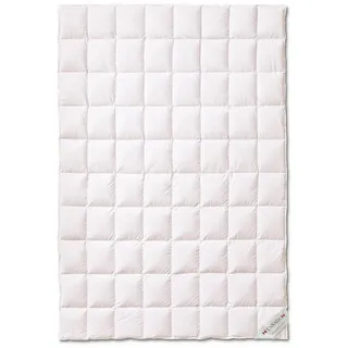 CANADA Sommerbettdecke Mega Preis Canada Daunendecke extra light 100% Natur, zertifiziert, höchste Qualität, Klasse 1, weich leicht weiß 135 cm x 200 cm