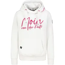 Eight 2 Nine Hoodie Küstenprint Weiß L