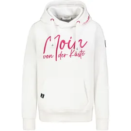 Eight 2 Nine Hoodie Küstenprint Weiß L