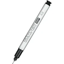 Copic Multiliner SP 0,2 mm, Black, Aluminium Fineliner mit einer feinen Spitze und wasserbeständiger Pigmenttinte