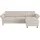 Home Affaire Ecksofa HOME AFFAIRE "Calypso L-Form", beige (linen), B:260cm H:85cm T:172cm, 100% Polyester, Sofas, Ecksofa, mit motorischen Funktionen im Sofa und Recamiere
