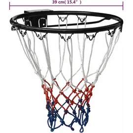 vidaXL Basketballring 39 cm Stahl