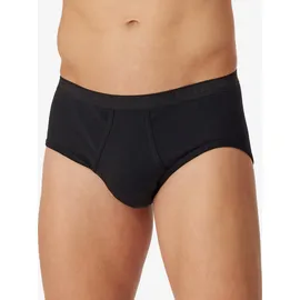 SCHIESSER Slip unifarben schwarz 4XL 6er Pack
