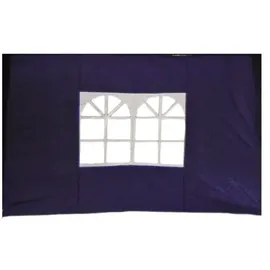 Lex 2er Set Seitenteile für Pavillon 3x3m Fenster Seitenwand Faltpavillon blau