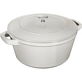 Staub Cocotte Kochtopfset 3-tlg. weiß