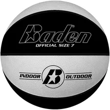 Baden Basic Basketball Schwarz/Weiß 7