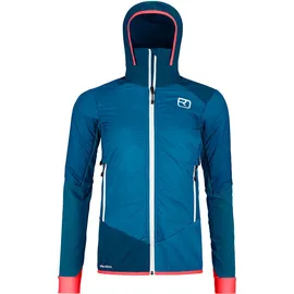 Ortovox Damen SW Col Becchei Hybrid Jacke (Größe L, blau)