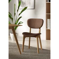 Home Affaire Stuhl COZY Polyester braun