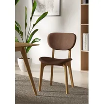 Home Affaire Stuhl COZY Polyester braun