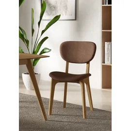 Home Affaire Stuhl COZY Polyester braun