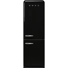 Smeg FAB32RBL5 Retro-Kühl-Gefrierkombination (311 l, 1968 mm hoch, Schwarz)