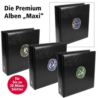 Safe Premium Münzalbum Maxi für 2 Euro-Münzen Nr. 7362 Neu