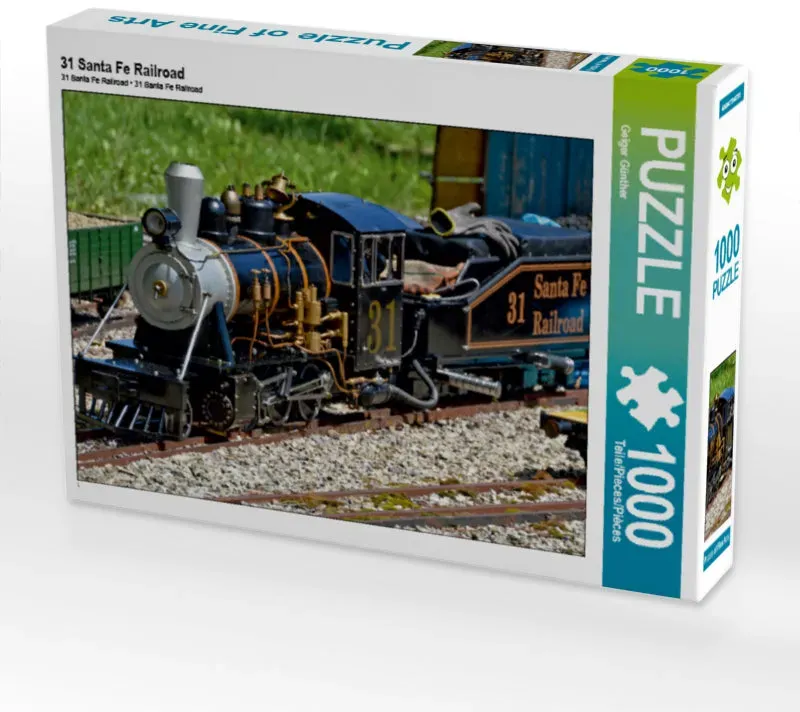 31 Santa Fe Railroad - CALVENDO Foto-Puzzle - 1000 Teile