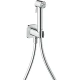 Hansgrohe Bidette Duschkopf 1 Strahlart softsquare für Kaltwasser Chrom 29241000