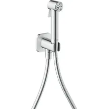 Hansgrohe Bidette Duschkopf 1 Strahlart softsquare für Kaltwasser Chrom 29241000