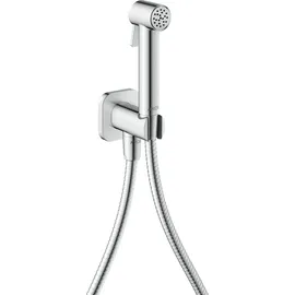 Hansgrohe Bidette Duschkopf 1 Strahlart softsquare für Kaltwasser Chrom 29241000
