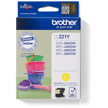 Brother LC-221Y gelb