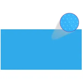 vidaXL Rechteckige Pool-Abdeckung PE Blau 732 x 366 cm