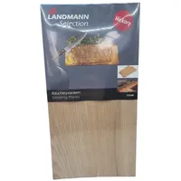 Landmann Räucherbrettchen 2er-Set, Hickory-Holz - Braun