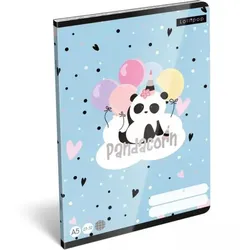 Pandacorn: Kariertes Heft, A5