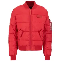 Alpha Industries Ma-1 Puffer Bomberjacke Red S