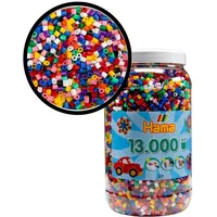 Hama Perlen Bügelperlen 13000 Stück Mix