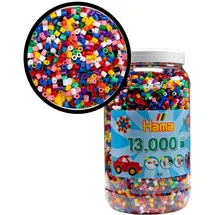 Hama Perlen Bügelperlen 13000 Stück Mix