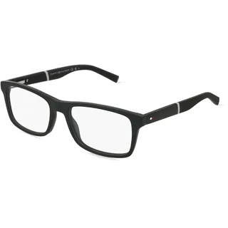 Tommy Hilfiger Eyewear TH 2044 Herren-Brille inkl. Gläser Vollrand Eckig Acetat-Gestell 53mm/17mm/145mm, schwarz