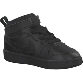 Nike Court Borough Mid 2 Kinder Schwarz 18,5