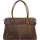 Plevier Retro Lamarr Schultertasche Leder Brown